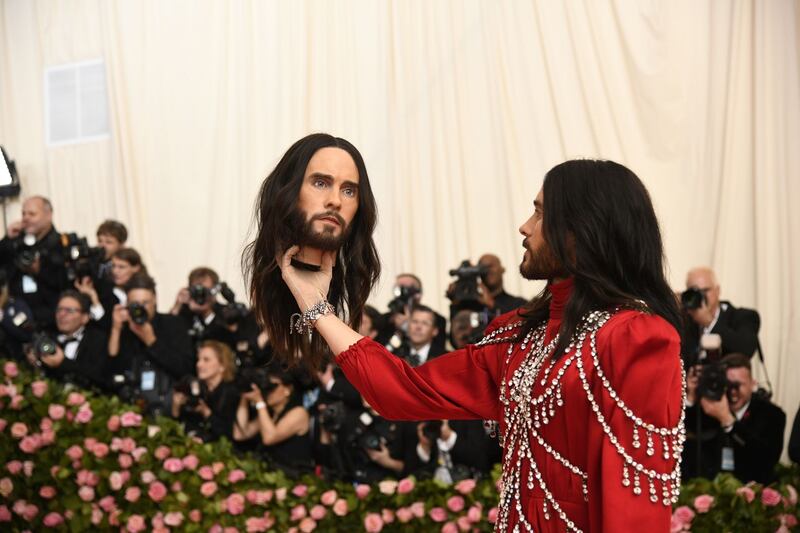 Met Gala 2019: Jared Leto. Photograph: Karsten Moran/New York Times