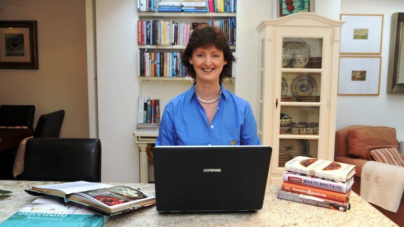 Marie-Claire Digby at home