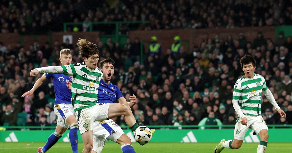 Kyogo Furuhashi bags brace as Celtic hammer St Johnstone Kyogo Furuhashi bags brace as Celtic hammer St Johnstone
