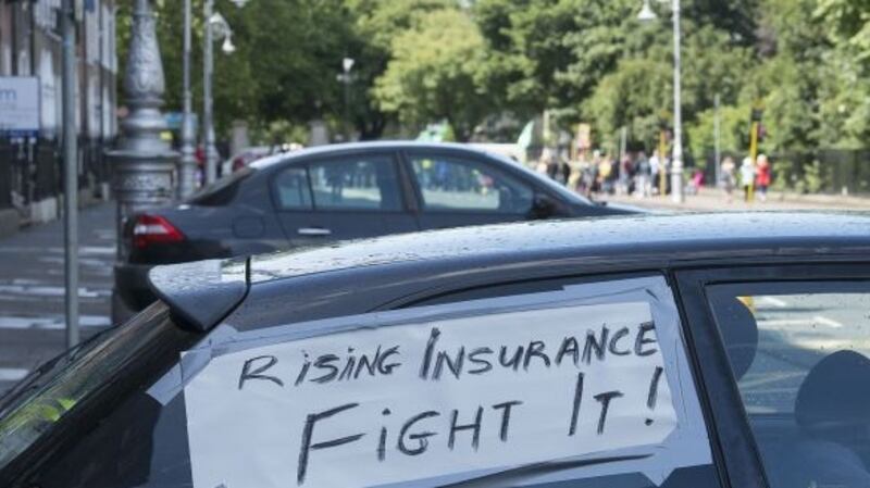 The average cost of car insurance is estimated to have increased by over 70% since 2013, with some premiums rising at a much higher rate. Photograph: Dave Meehan