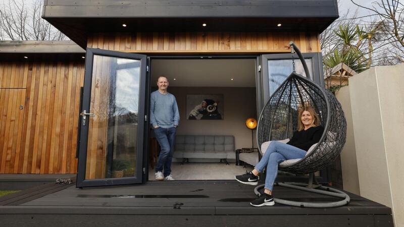 Gavan and Adele O’Kelly. Photograph: Alan Betson