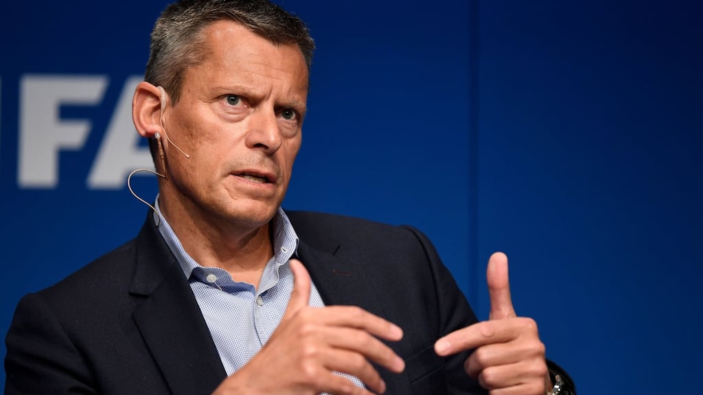 FA chief executive Martin Glenn: his organisation has one of the least diverse boards in English sport. Photograph: Valeriano Di Domenico via Getty Images