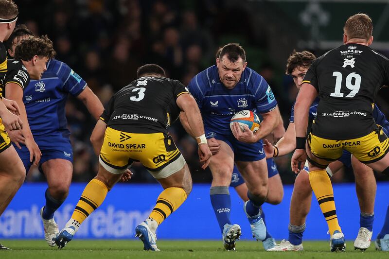 Cian Healy in action for Leinster against Dragons in the URC last September. Photograph: Ben Brady/Inpho