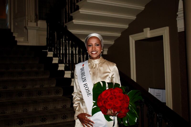Dublin Rose of Tralee Saud Mooge has said the racial abuse directed against her is not a surprise.
