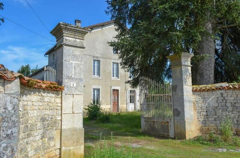 France: a stone house with more than an acre of land in La-Forêt-de-Tessé, in the southwest of the country
