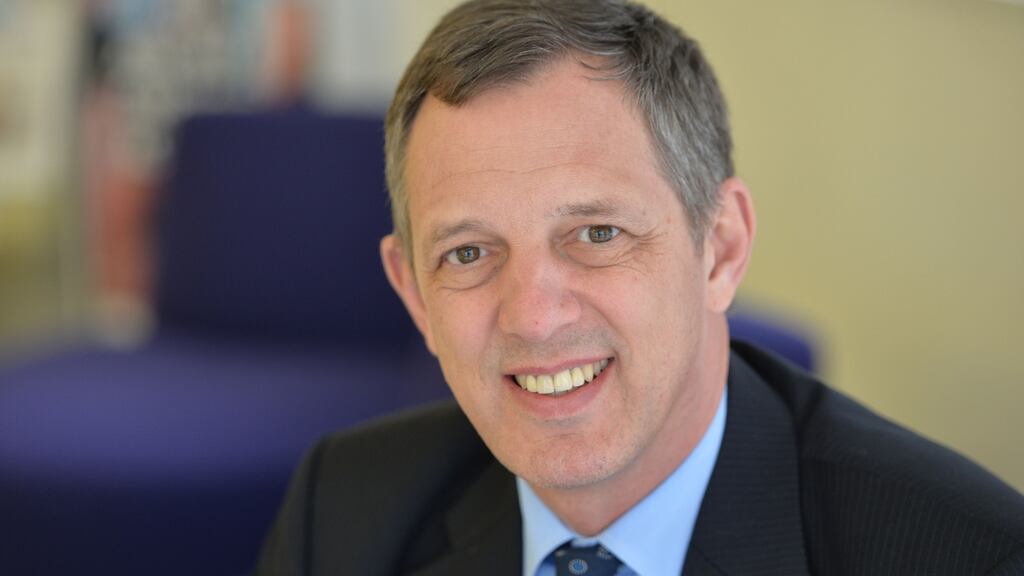 Wim Verbraeken, chief executive  of KBC Bank Ireland: “Overall, KBC is very positive about the long-term future in Ireland.” Photograph: Alan Betson