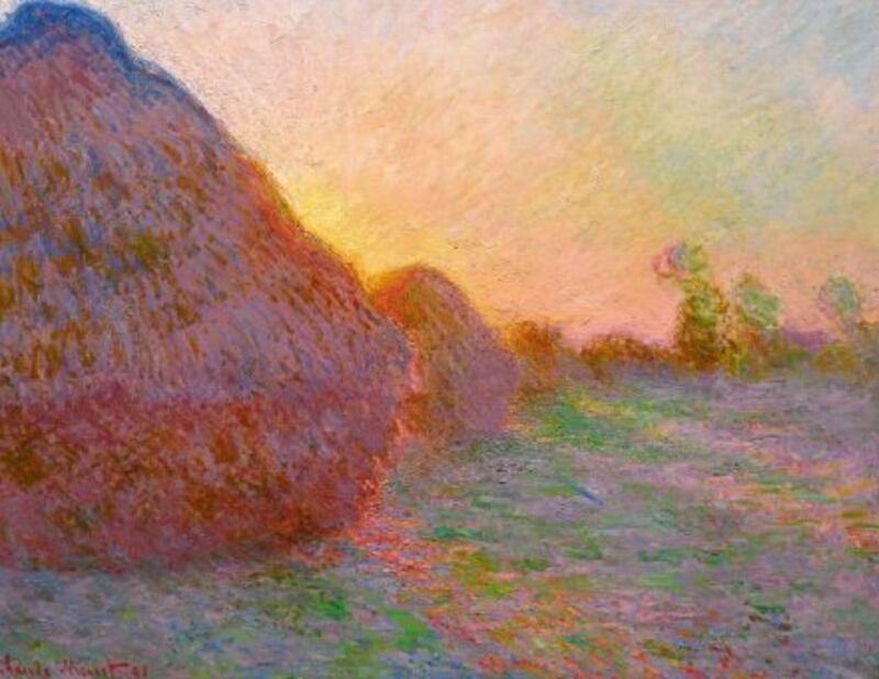 Claude Monet’s Meules (1890) is being auctioned by Sotheby's in May and is expected to fetch a price of $55m. Photograph: Sotheby's