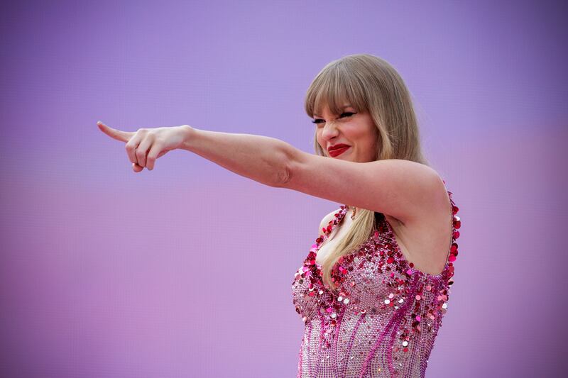 Taylor Swift: joy fizzed from our every pore during this more than three-hour lovefest. Photograph: Liam McBurney/PA Wire
