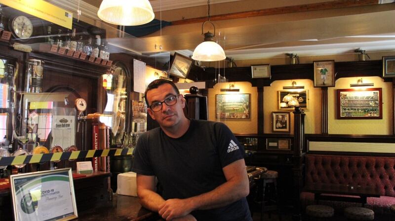 Paul Flannery, proprietor of Flannery’s pub, Shannon Street, Limerick. Photograph:  David Raleigh
