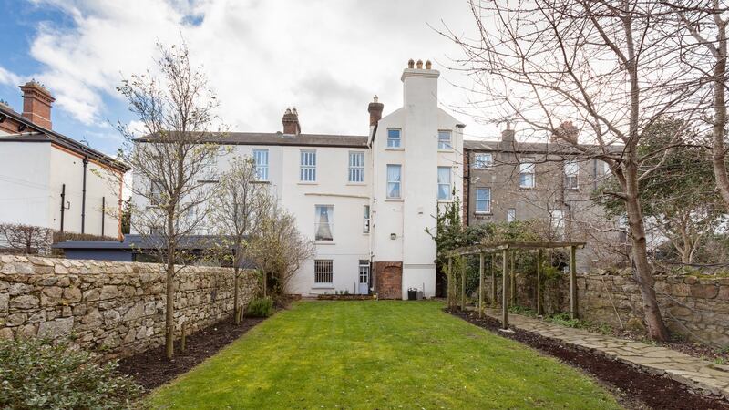 Rear garden of 5 Palmerston Park, Dublin 6.