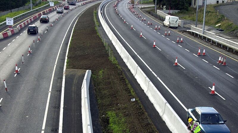 Traffic on the M11/N11 road has risen dramatically since the Glen o’ the Downs road was widened to a dual carriageway, going from 25,600 vehicles a day in 1999, to 53,000 last year. Photograph: Eric Luke