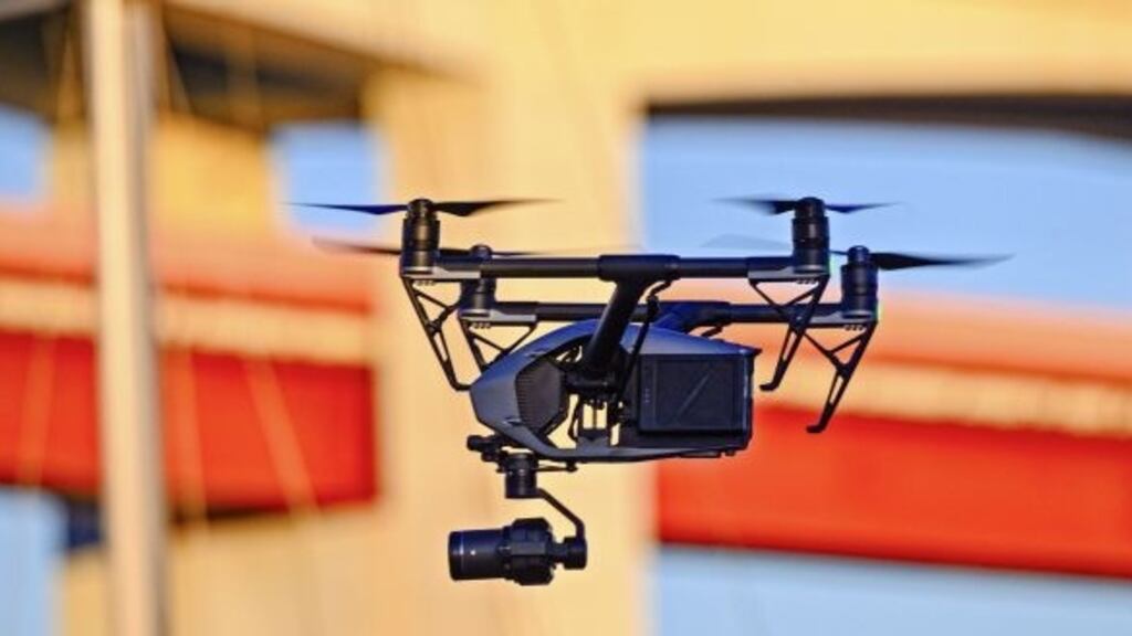 The quarry owners seek an order restraining the defendant flying or controlling a drone in the airspace above the plaintiffs lands. File photograph: Horacio Villalobos/Corbis via Getty