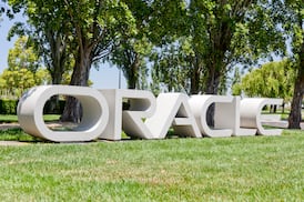 Oracle shares fall 14% on increase in data centre spending