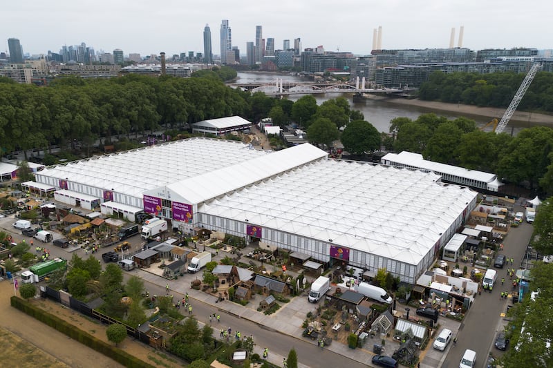 Great Pavilion at this year's Chelsea Flower Show in London.