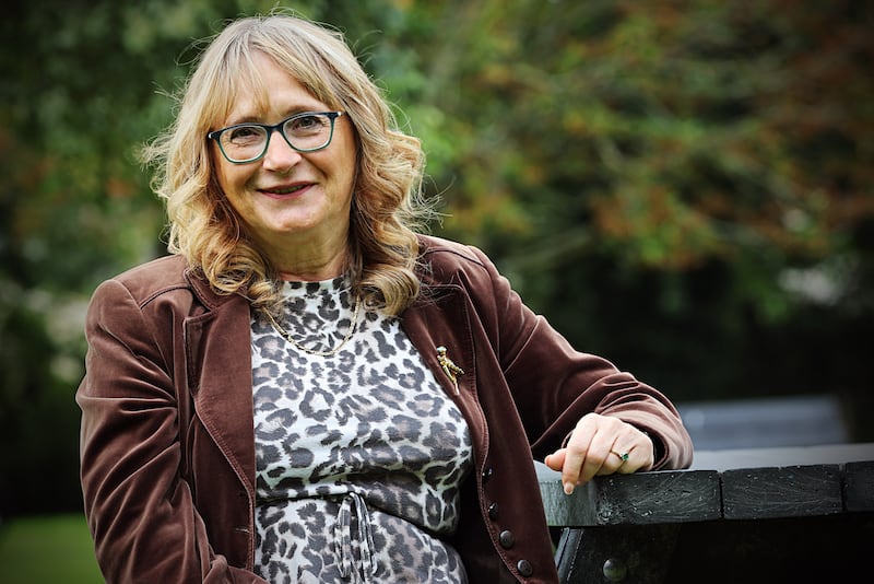 Angela Graham from Drum, Co Monaghan, who is a lifelong friend of Heather Humphreys.  Photograph: Lorraine Teevan Photographers