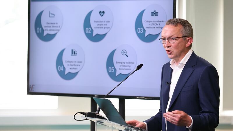 Dr Colm Henry: “Despite the successes and the penetration of the vaccine programme, there’s considerable capacity for the Delta variant to cause harm.” Photograph: Sasko Lazarov/Photocall Ireland