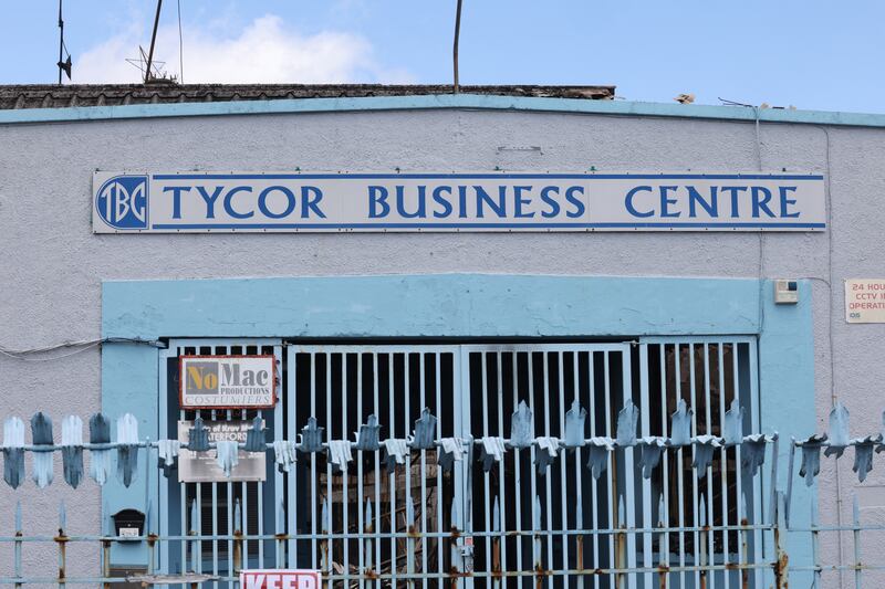 The old jute factory closed in December 1974. It opened as a business park in 1999. Photograph: Dara Mac Dónaill