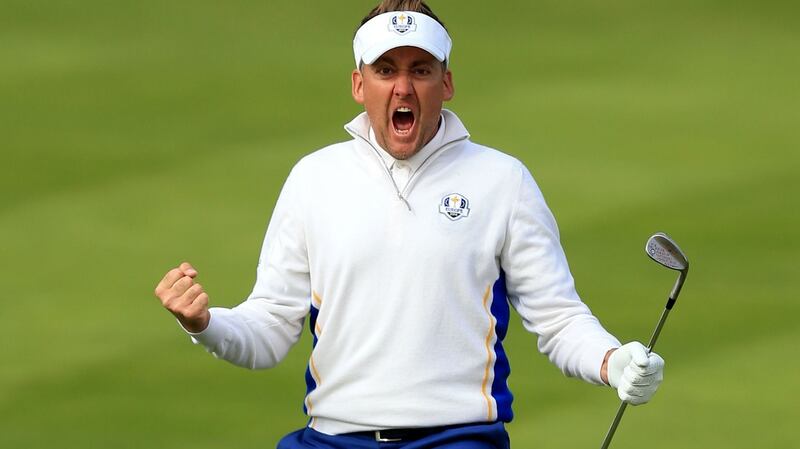 Ian Poulter has backed Shane Lowry to be a success on his Ryder Cup debut at Whistling Straits. Photograph: Mike Egerton/PA Wire