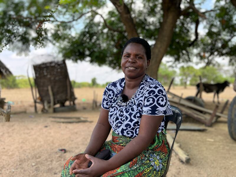 Tabitha Kasonde is a lead farmer who is promoting conservation farming techniques in Chongo village in Zambia's Southern Province. Some 4,000 households in the region benefit from the project