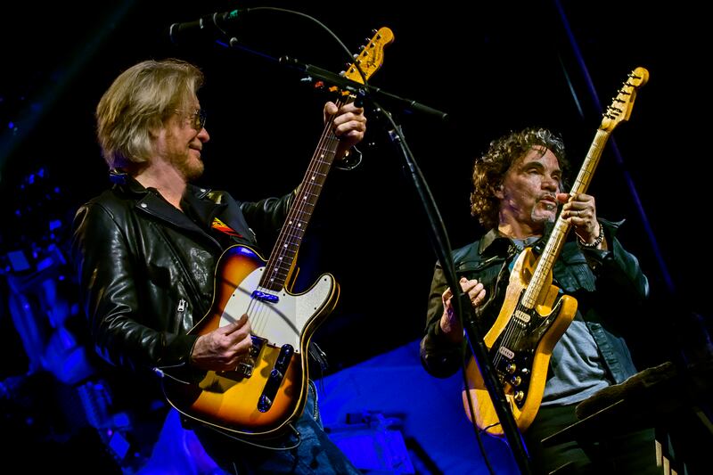 John Oates, one half of Hall & Oates, has organised a special streaming broadcast in aid of Feeding America, which supports food banks across the United States. Photograph: Stuart M Berg/PA