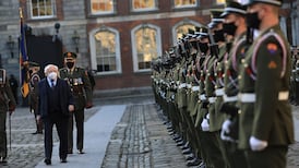 Miriam Lord: Colourful handover ceremony restores dignity to Dublin Castle