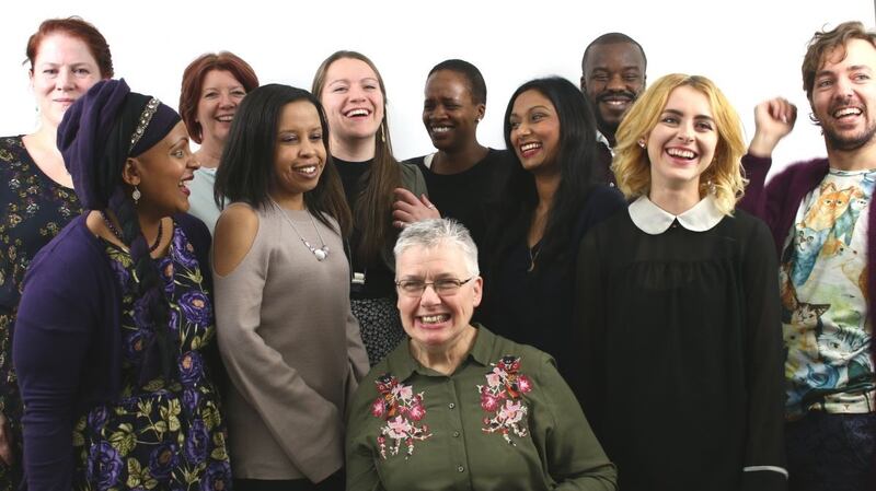 A group of WriteNow authors