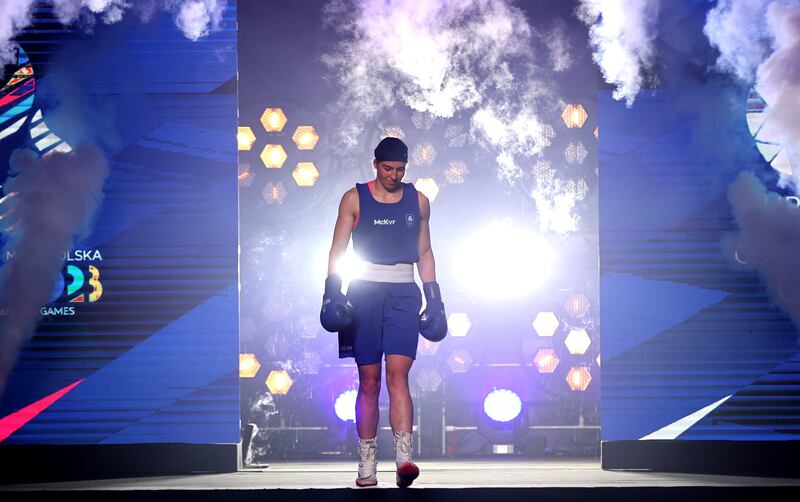 Aoife O’Rourke in the 2023 European Games in Nowy Targ, Poland. Photograph: Tom Maher/Inpho