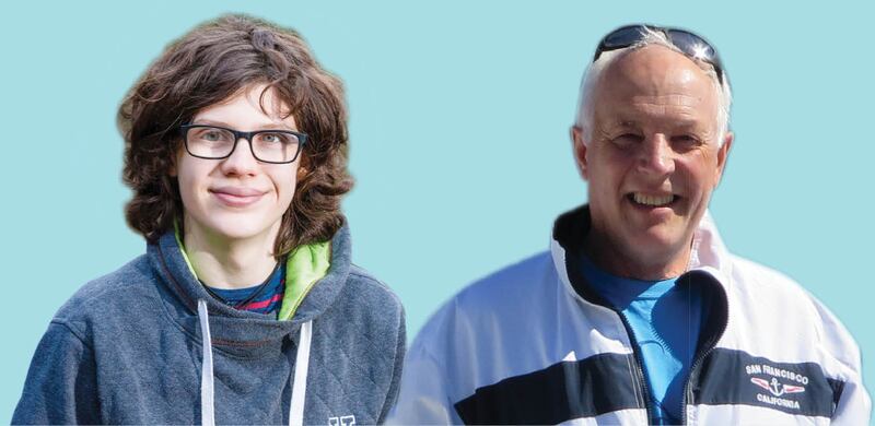 Dara McAnulty and Richard Nairn