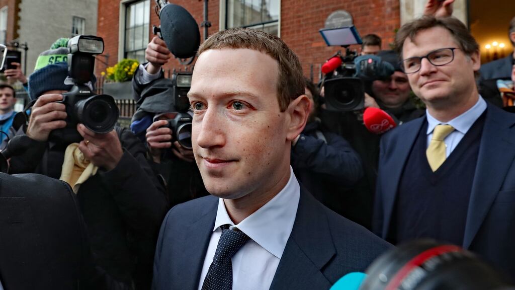Facebook chief executive Mark Zuckerberg in Dublin last year. Studies show too much power and influence allows CEOs in general to manipulate and divert company resources for their own purposes. Photograph: Niall Carson/PA Wire