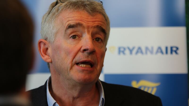 Michael O’Leary of Ryanair has criticised the imposition of stamp duty on Irish share trades. Photograph: Nick Bradshaw