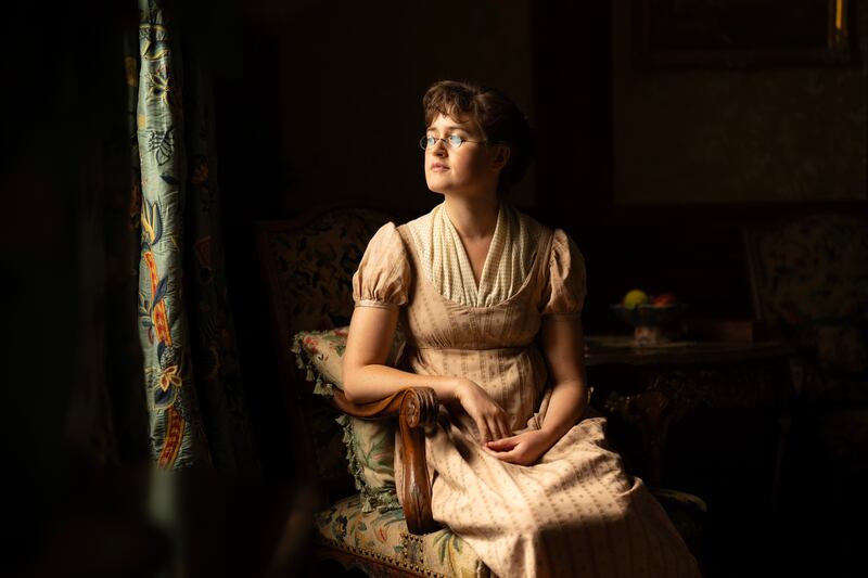 Ella Bruccoleri as Mary Bennet in The Other Bennet Sister. Photograph: BBC/Bad Wolf