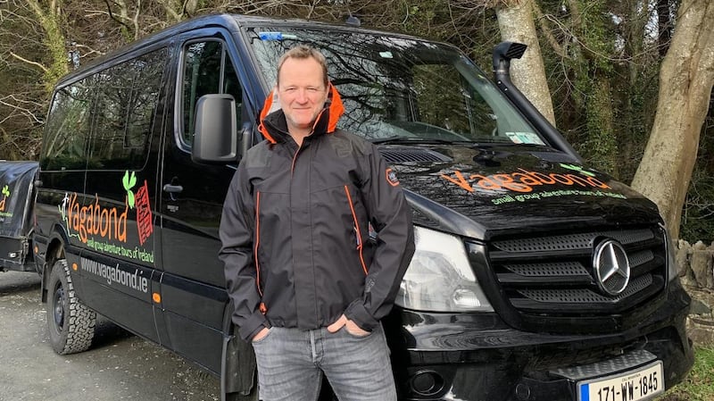 Rob Rankin's Vagabond Tours has a fleet of 25 small buses on the road