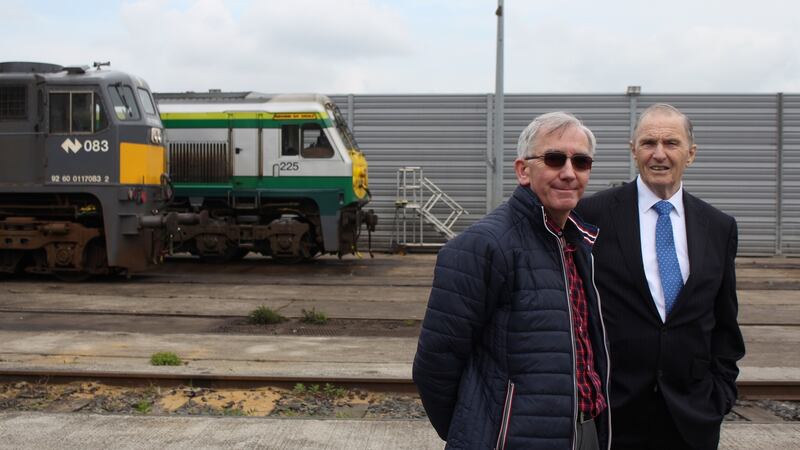 Dooley (front) and Phillips have almost 100 years of experience between them. Photograph: Glen Murphy