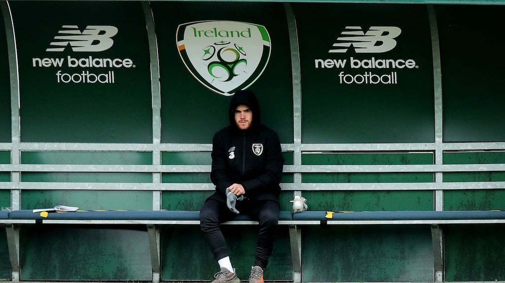 Aaron Connolly has backed Stephen Kenny to be a success as Ireland manager. Photograph: Ryan Byrne/Inpho