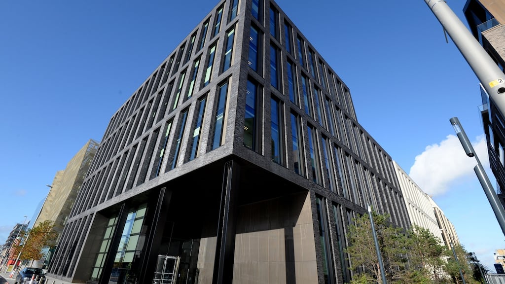 The National Treasury Management Agency headquarters on Treasury Dock, North Wall Quay, Dublin. Photograph: Alan Betson