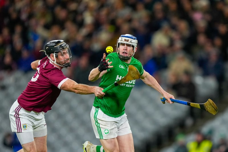 TJ Reid in action for Ballyhale Shamrocks during this year’s Leinster senior club hurling championship final in Croke Park. Photograph: James Lawlor/Inpho