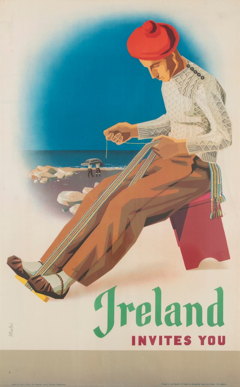 Guus Melai poster from the 1950s. Guide price €100-€150