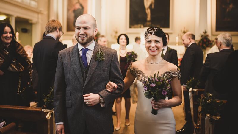 Steve Herlihy  and Aleksandra Nelia. Photograph: Tomasz Kornas