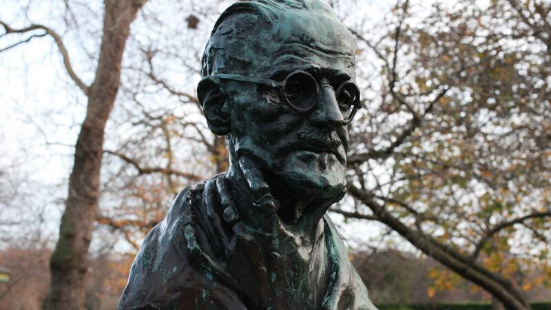 A bust of  James Joyce  in St Stephen’s Green, Dublin. Photograph: Amy T Zielinski/Getty Images