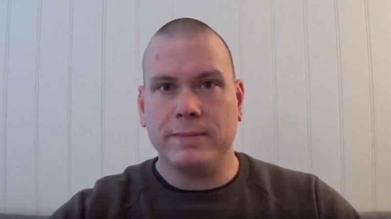 A video grab of the suspect in the Kongsberg attack, Espen Andersen Braathen. Photograph: AFP via Getty Images