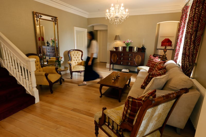 Sittingroom. Photograph: Alan Betson