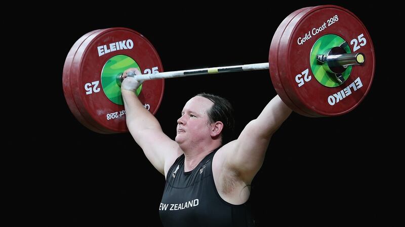 New Zealand’s  Laurel Hubbard: she is set to become the first transgender athlete to compete at the Olympics after weightlifting’s governing body modified qualifying requirements. Photograph:   Alex Pantling/Getty Images
