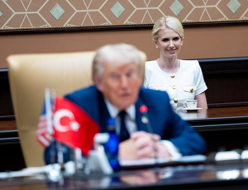 White House aide Natalie Harp was cast suddenly into the spotlight by Jon Ossoff's remark about Donald Trump's priorities. Photograph: Doug Mills/The New York Times