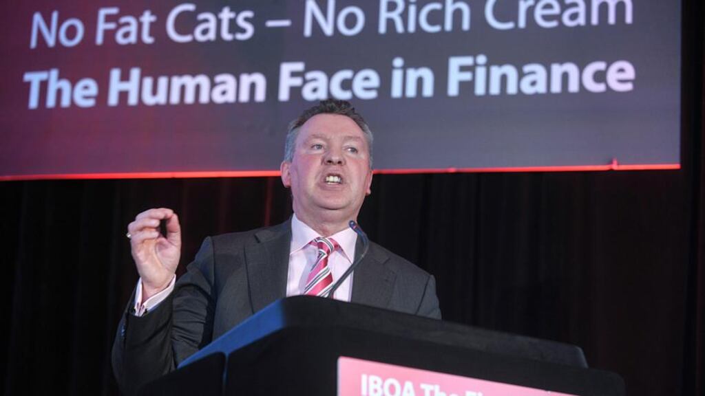 IBOA general secretary Larry Broderick: changes to pension scheme for union staff