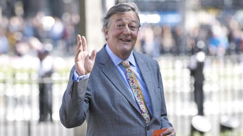 Stephen Fry. Gardaí reportedly decided not to proceed with an investigation into comments made during interview with RTÉ, on the grounds that not enough people had been offended by them. Photograph: Justin Tallis/AFP/Getty Images