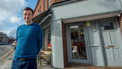 Colin Harmon of 3fe Coffee. Photograph: Brenda Fitzsimons