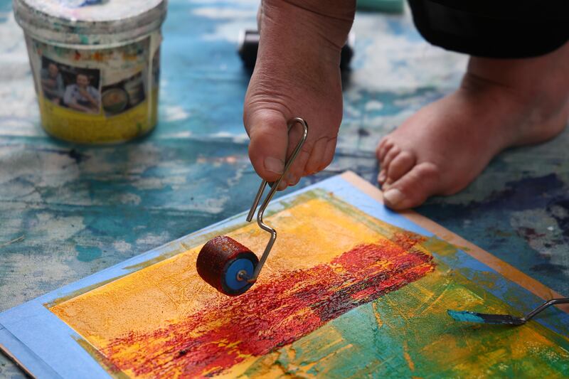 Mary Duffy's artwork. Photograph: Nick Bradshaw