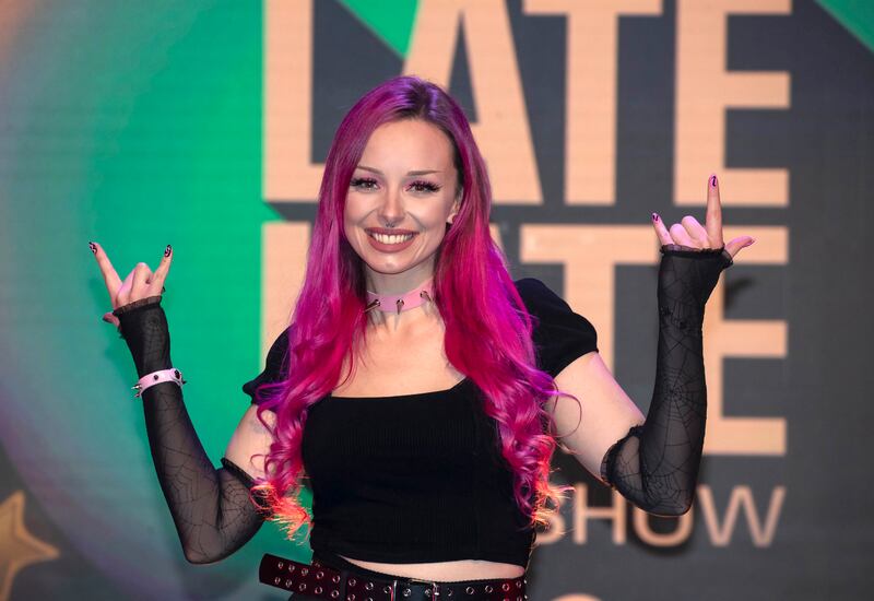 Ailsha says her song Go Tobann is a 'Leaving Cert fever dream'. Photograph: Colin Keegan/Collins