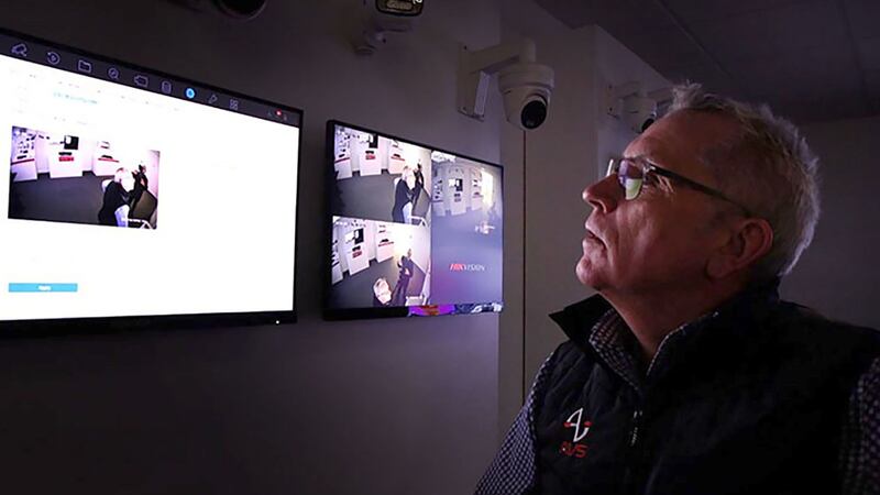 Alan Campbell, of Audio Visual Security Ltd, says part of the rise in domestic use of cameras is due to the increasing availability, sophistication and affordability of equipment. Photograph: Bryan O'Brien