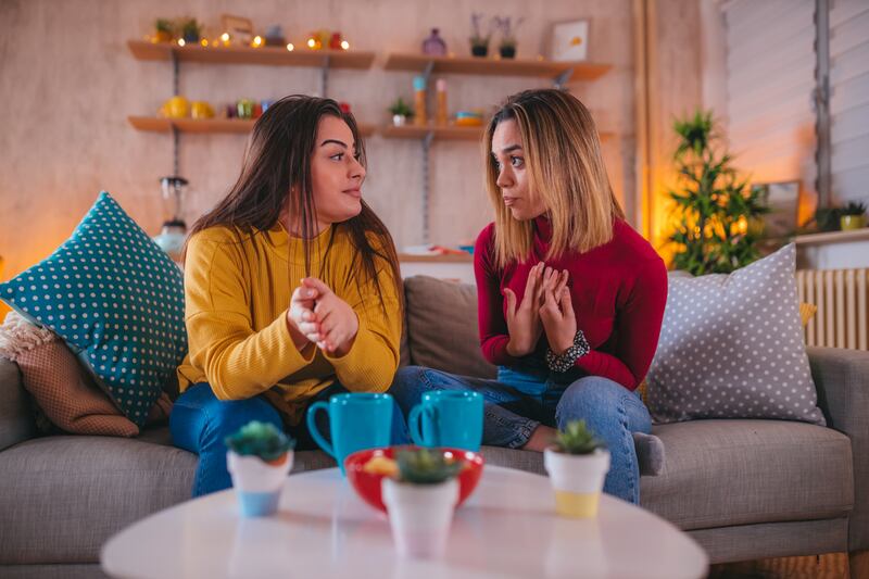 When a friend leaves you feeling emotionally drained, this is a red flag, writes Geraldine Walsh. Photograph: iStock

